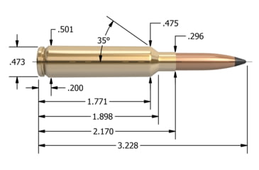 Image of Nosler Custom Rifle Brass 6.5-284 Norma, 50ct, 10190