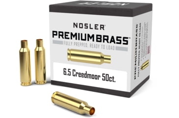 Image of Nosler Custom Rifle Brass 6.5 Creedmoor, 50ct, 44824