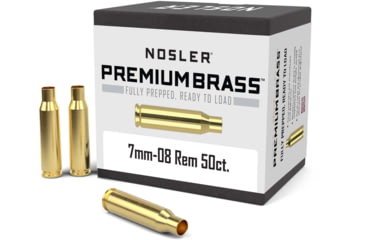 Image of Nosler Custom Rifle Brass 7mm-08 Remington, 50ct, 10187