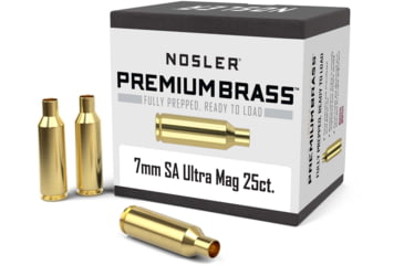 Image of Nosler Custom Rifle Brass 7mm Remington Short Action Ultra Magnum, 25ct, 10184