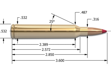 Image of Nosler Custom Rifle Brass 7mm Shooting Times Westerner, 25ct, 11472