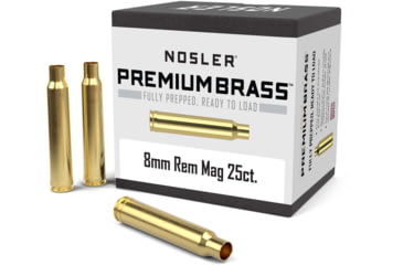 Image of Nosler Custom Rifle Brass 8mm Remington Magnum, 25ct, 11892