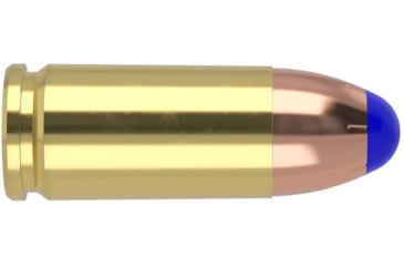 Image of Nosler Defence 124 Grain 9mm +P Bonded Tipped Brass Cased Cased Pistol Ammo, 20 Rounds, 37151
