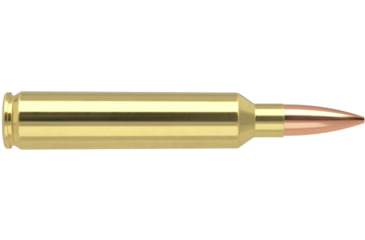 Image of Nosler Match Grade .28 Nosler 168 Grain Custom Competition Brass Cased Centerfire Rifle Ammo, 20 Rounds, 51287