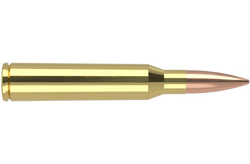 Image of Nosler Match Grade .338 Lapua Magnum 300 Grain Custom Competition Brass Cased Centerfire Rifle Ammo, 20 Rounds, 43136
