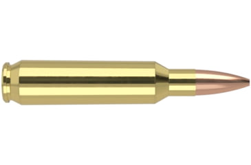 Image of Nosler Math Grade .22 Nosler 77 Grain Custom Competition Brass Cased Centerfire Rifle Ammo, 20 Rounds, 60016
