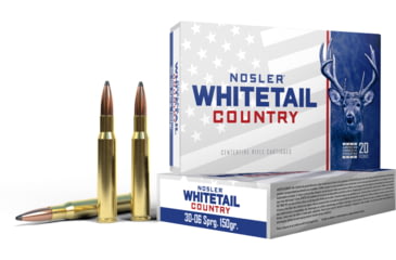 Image of Nosler 40132 30-06Springfield 150gr 20 Per Box/10 Case