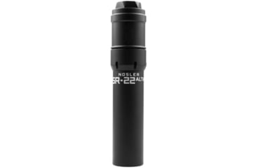 Image of Nosler SR-22ALTiH DT HUB Compatible .22 Creedmoor Suppressor, 1.74x7.375in, 1/2x28, Black, 100000231900