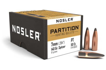 Image of Nosler Partition Rifle Bullet 7mm 140gr, 50ct, 16325