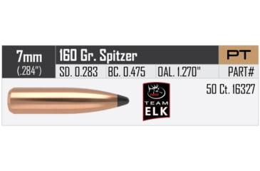 Image of Nosler Partition Rifle Bullet 7mm 160gr, 50ct, 16327
