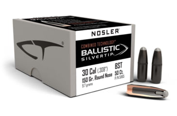 Image of Nosler Silvertip Hunting Rifle Bullet .30-30 Caliber 150gr Ballistic Tip, 50ct, 51165