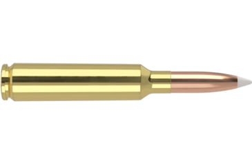 Image of Nosler Trophy Grade 6.5x284 Norma 130 Grain AccuBond Brass Cased Centerfire Rifle Ammo, 20 Rounds, 60021