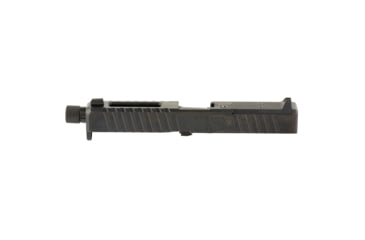 Image of Noveske DM Slide and Pistol Threaded Barrel Set, For Glock 17 Gen 4, 9mm, 4.50in, 1-10 Twist, Includes Noveske End Plate, Cover Plate w/Rear Sight, Front Sight, DLC Finish, Black, 03002705