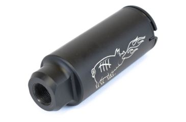 Image of Noveske KX5 Flash Suppressor, 1/2x28 Threads, 1/2 crush washer, Black, 05000519