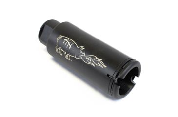 Image of Noveske KX5 Flash Hider, 5/8x24 Threads, 5/8 crush washer, Black, 05000520