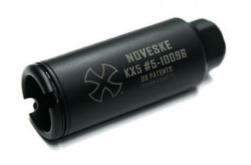 Image of Noveske KX5 Flash Hider, 5/8x24 Threads, 5/8 crush washer, Black, 05000520