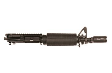 Image of Noveske Light Shorty Gen 1 5.56 Basic Upper Receiver, 10.5in Barrel, Carbine Length, 1-7 Twist, 1/2-28 Thread, M4 Type Handguard, Manganese Phosphate, Black, 03000094
