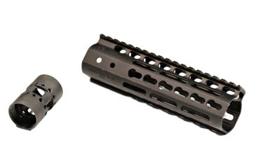 Image of Noveske N4 Skinny Rail, Keymod, 7in, Black, 5000451