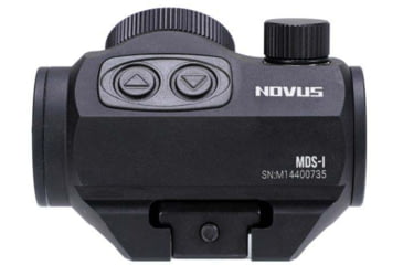 Image of NOVUS Precision MDS1 21mm Micro Red Dot Sight, 2 MOA Dot Reticle, Black, MDS-01-RD-BLK