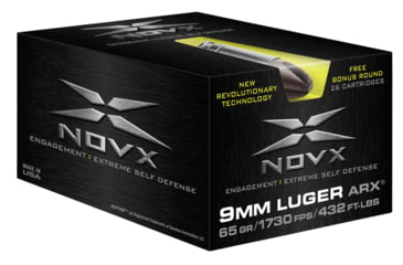 Image of NovX 9ARXSS260 Engagement Extreme Self-Defense 9mm Luger 65 Gr ARX 26 Bx/ 10 Cs