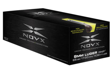 Image of NovX 9RNPSS1020 Crosstrainer 9mm Luger 65 Gr RNP 51 Bx/ 20 Cs