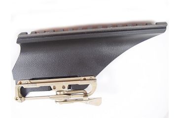 Image of NPZ AK Weaver Extra Low Centered Mount w/ 180 mm Rail, Black, AMNPZLM