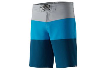 Image of NRS Benny Board Shorts - Men's, Gray/Blue, 40, 10141.03.113