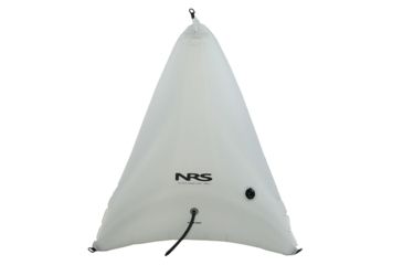 Image of NRS Canoe 3-D Short Solo Float, Gray 50086.01.100