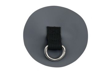 Image of NRS Dry Bag 1in D-Ring PVC Patch, Dark Gray 37303.01.102