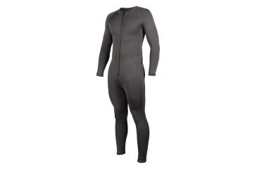 Image of NRS Expedition Union Suit - Men's, Charcoal Heather, M 10132.03.101