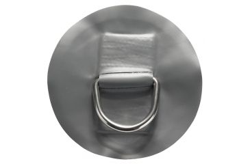 Image of NRS Freestone Drifter 2in D-Ring PVC Patch, Gray 84048.01.100
