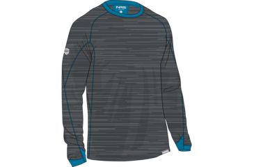 Image of NRS H2Core Expedition Weight Shirt - Men's, Gunmetal, XL 10130.05.103