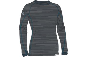 Image of NRS H2Core Expedition Weight Shirt - Women's, Gunmetal, XL 10135.05.104