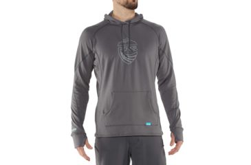 Image of NRS H2Core Lightweight Hoodie - Men's, Gunmetal, S, 10120.03.100