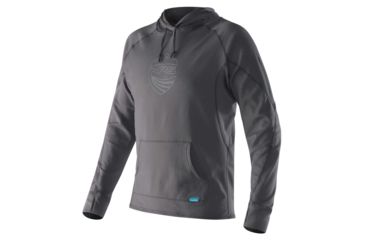 Image of NRS H2Core Lightweight Hoodie - Men's, Gunmetal, S, 10120.03.100