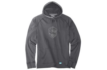 Image of NRS H2Core Lightweight Hoodie - Men's, Gunmetal, S, 10120.03.100