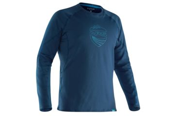 Image of NRS H2Core Lightweight Shirt - Men's, Moroccan Blue, M 10124.01.101