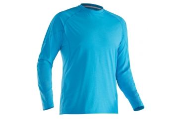 Image of NRS H2Core Silkweight Long-Sleeve Shirt - Men's, Marine Blue, XXL 10114.03.109