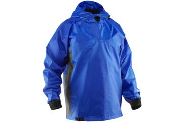 Image of NRS Hooded Rio Top Paddle Jacket - Unisex, Blue, Small, 20001.02.100