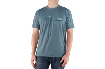 Image of NRS Horizon T-Shirt - Men's, Indigo, Large, 12538.01.102