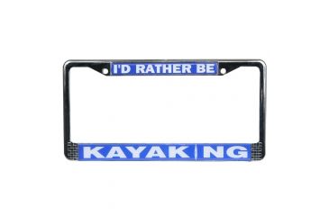 Image of NRS Kayaking License Plate Frame, Blue 70216.01.100