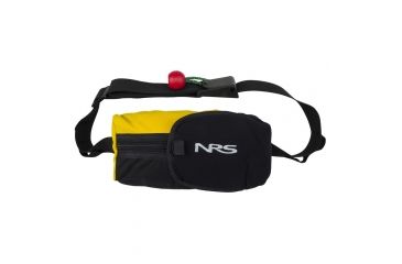 Image of NRS Pro Guardian Wedge Waist Throw Bag, Yellow/Black 45108.02.100