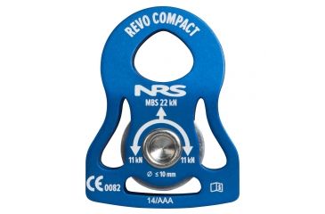 Image of NRS Revo Compact 1.25in Pulley, Blue 45164.01.100