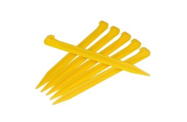 Image of NRS River Wing Spare Plastic Stakes,Pack of 6, Orange 71628.01.100