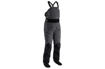 Image of NRS Sidewinder Dry Bibs - Men's, Gunmetal, XXL 20025.02.104