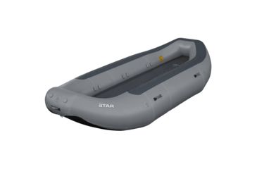 Image of NRS STAR Wonder Bug Self-Bailing Raft, Gray, 14 Feet, 86216.02.101