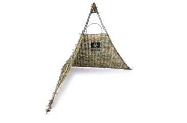 Image of Nukem Grab &amp; Go Hunting Ground Blind, Green 3D Leafy Camo, Extra Large, NH23065267-0