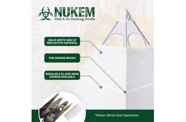 Image of Nukem Snow Cover, White, Extra Large, NH23045060-1