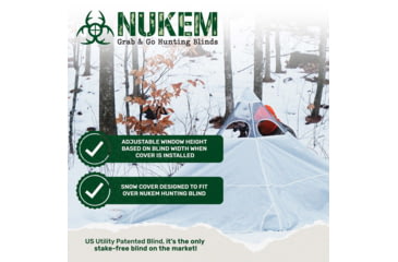 Image of Nukem Snow Cover, White, Extra Large, NH23045060-1