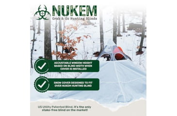 Image of Nukem Snow Cover, White, Regular, NH23045060-0